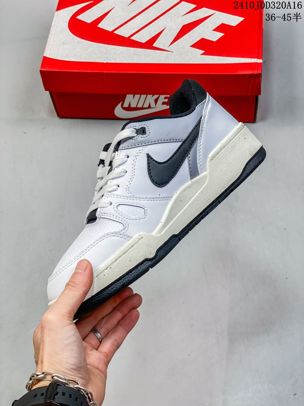 Side view highlighting the low-cut profile and dark Swoosh