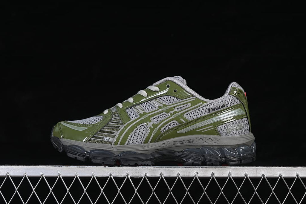 Opposite side profile of the sneaker with visible layered panels and outsole.