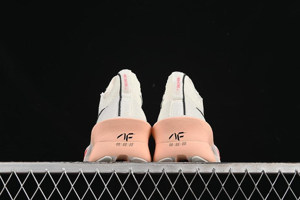 Rear view of both shoes showing heel details