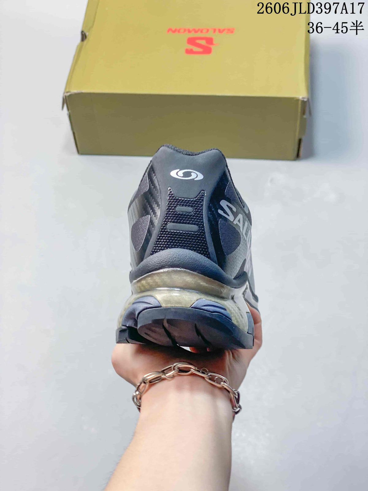 Rear view of a Salomon XT-4 OG sneaker showing the heel and outsole
