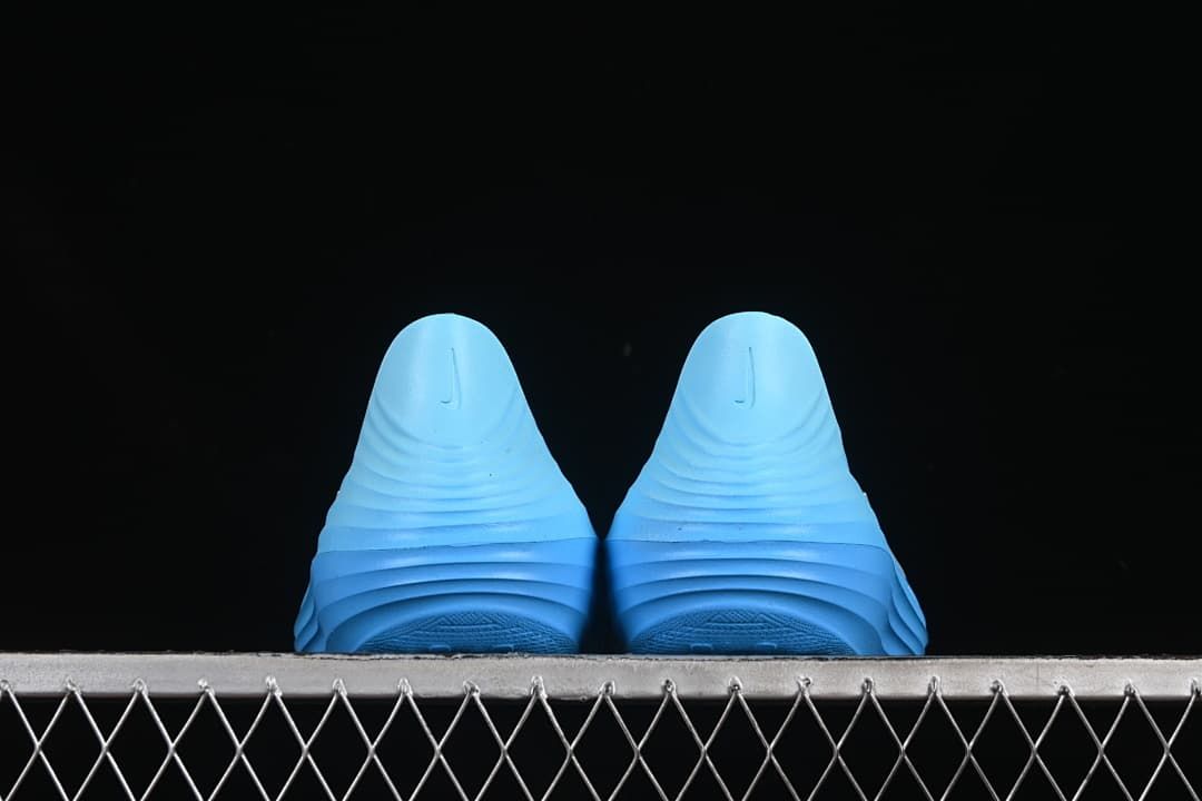 Rear view of the pair showing their ridged heels