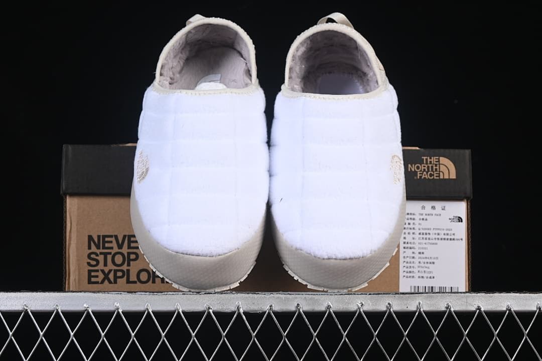 Front view of the pair displayed on a shoe box