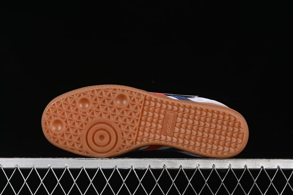 Underside showing the gum-colored outsole tread