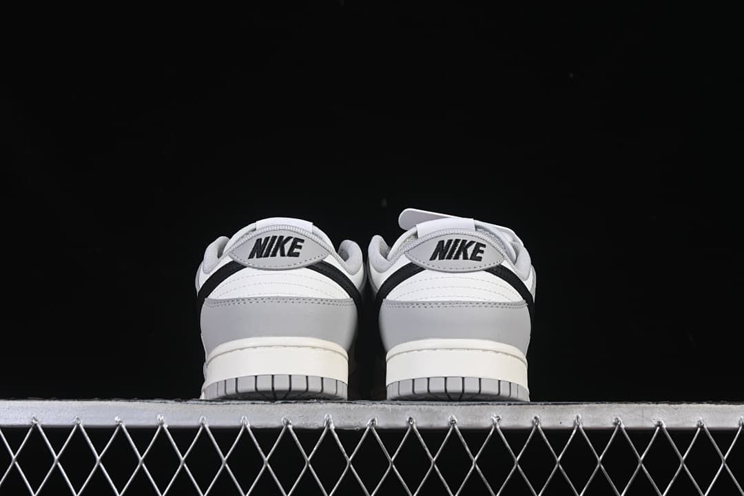 Rear view of both sneakers