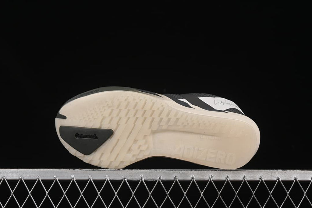 Underside view showing the patterned outsole
