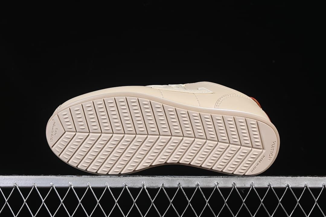 Underside view showing patterned outsole