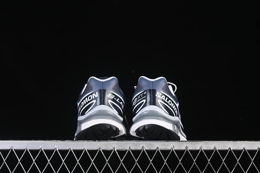 Rear view of both shoes