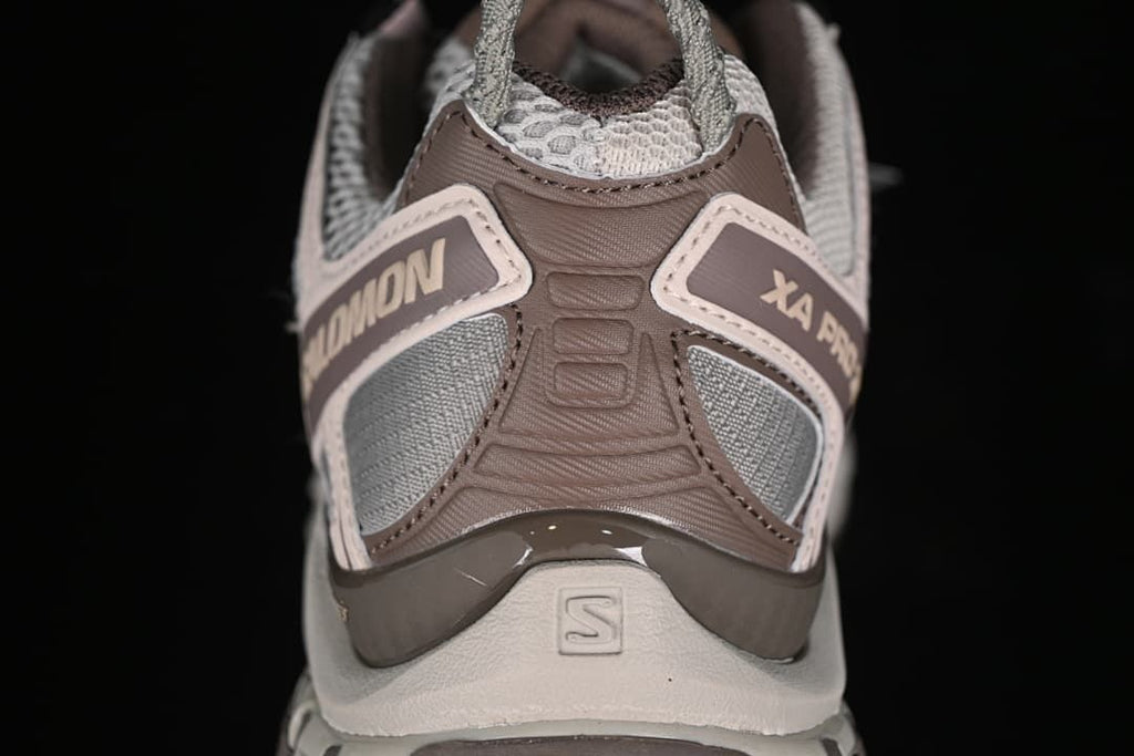 Rear view highlighting the heel structure and Salomon branding