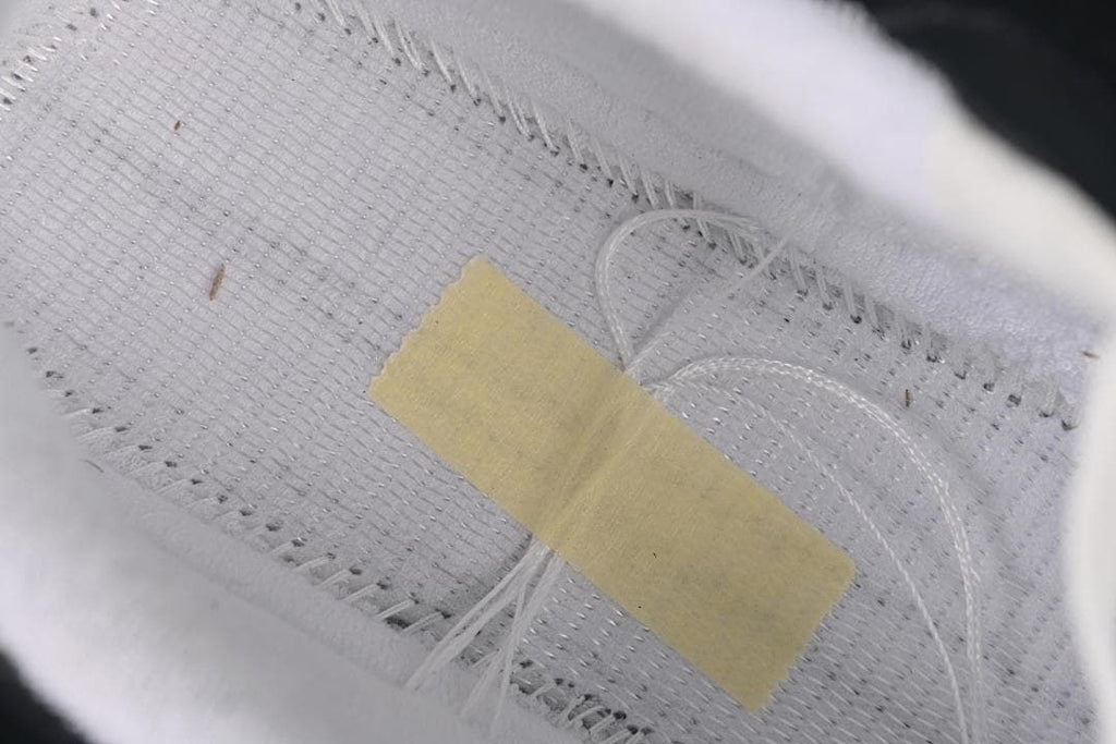 Close-up of the interior stitching and lining