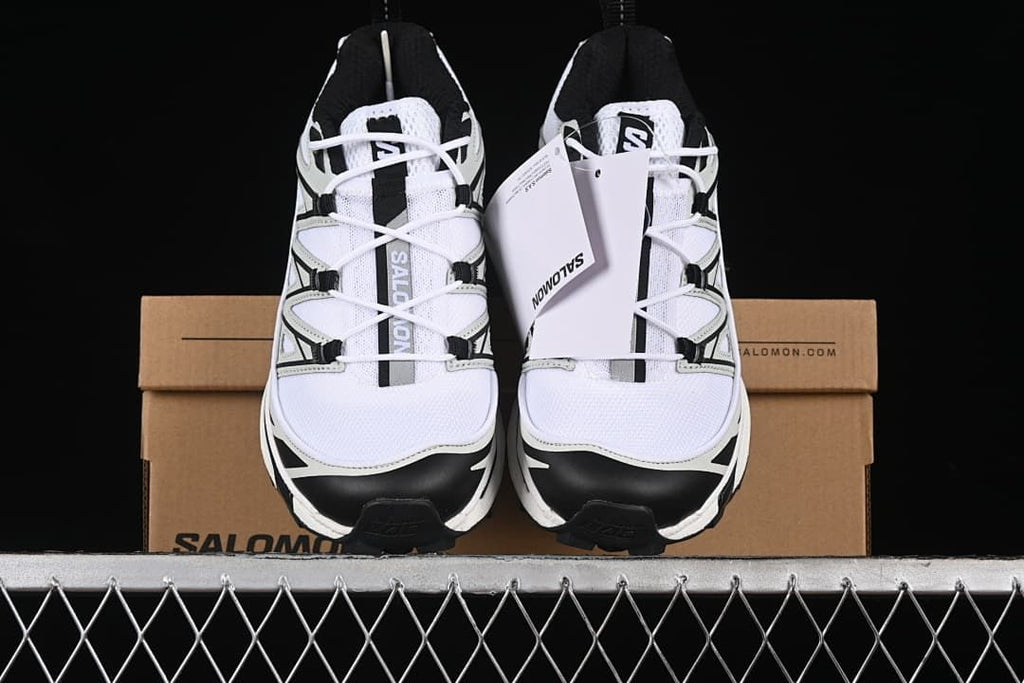 Front view of the pair displayed on a shoebox.