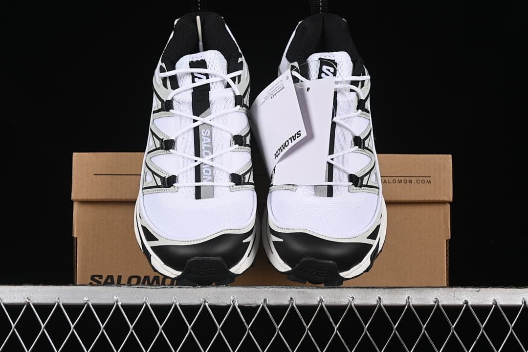 Front view of the pair displayed on a shoebox.