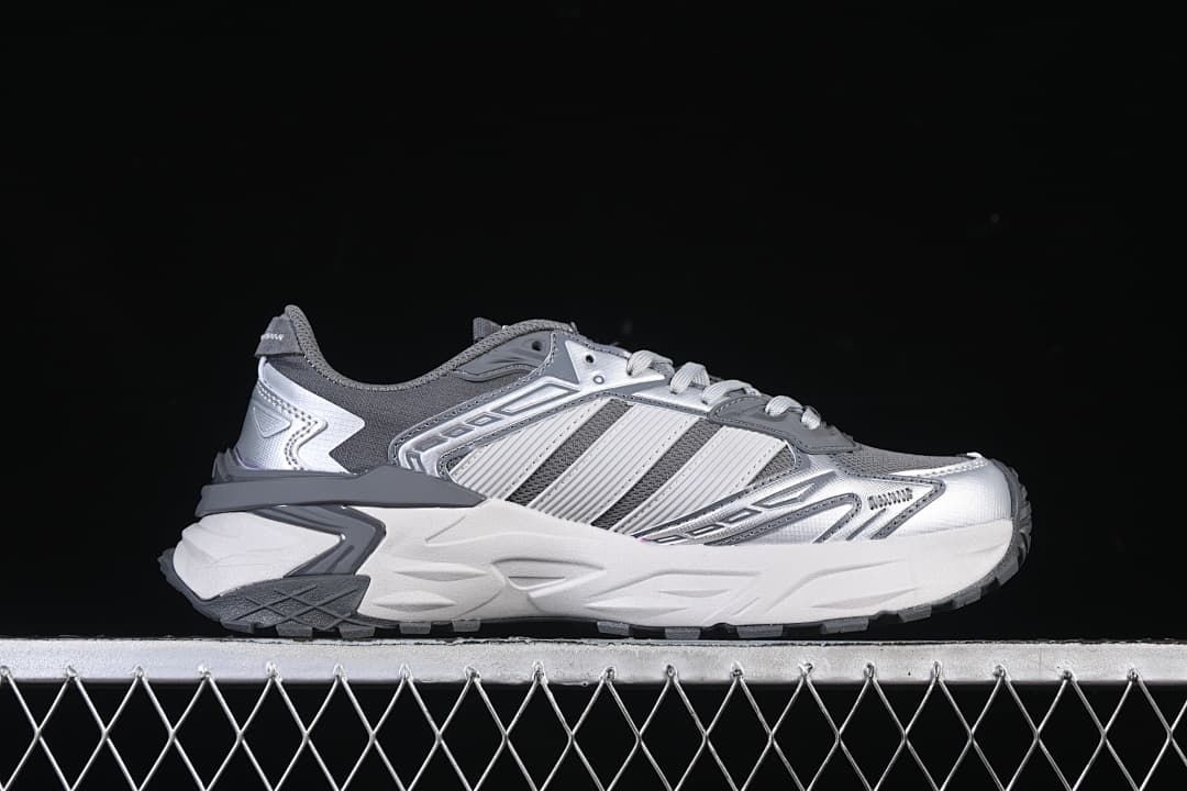 Opposite side profile highlighting the layered upper and chunky midsole.