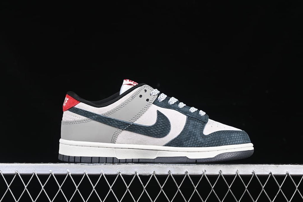 Outer side view of the low-top sneaker