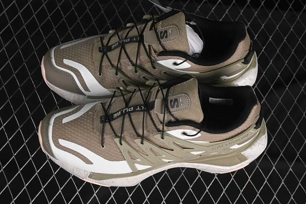 Pair of Salomon XT Pu.re Advanced sneakers viewed from above