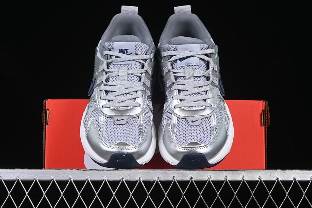 Front view of the pair displayed on a shoebox