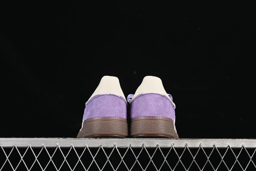Rear view of both shoes