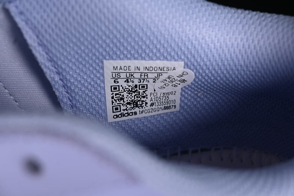 Inside label showing size information and model code ID5735