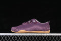 Side view of a purple adidas Urban Reverie sneaker with hook-and-loop straps and gum-colored outsole