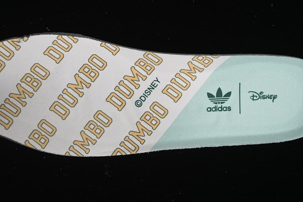 Printed insole with Dumbo lettering and adidas and Disney marks