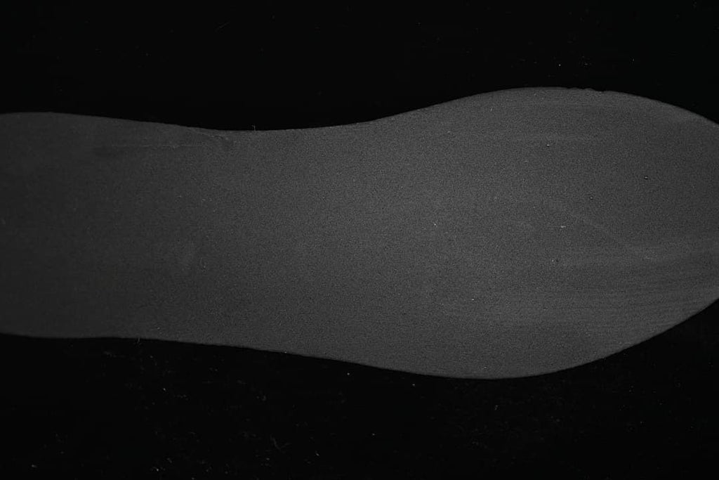 Close-up view of the sneaker midsole