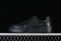 Black ECCO lace-up sneaker in side profile