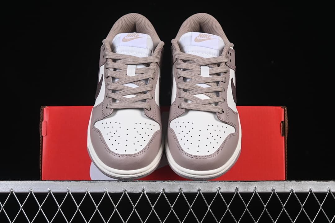 Front view of the pair showing perforated toe boxes and laces.