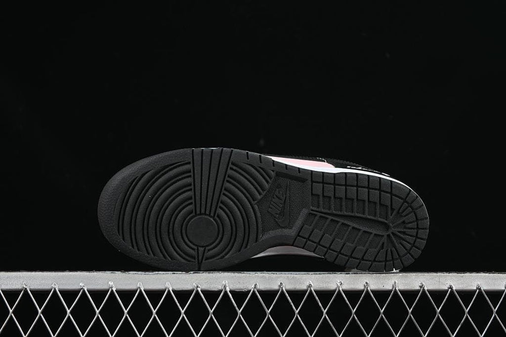 Underside view showing the black tread pattern