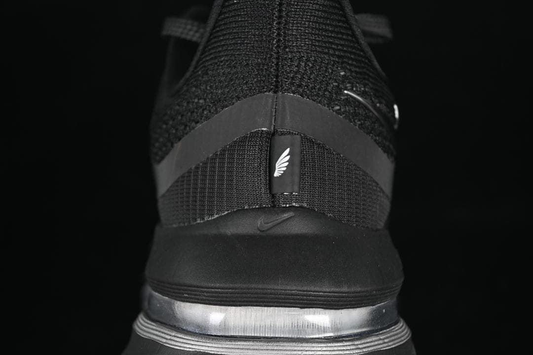 Rear view showing the heel and visible cushioning unit.