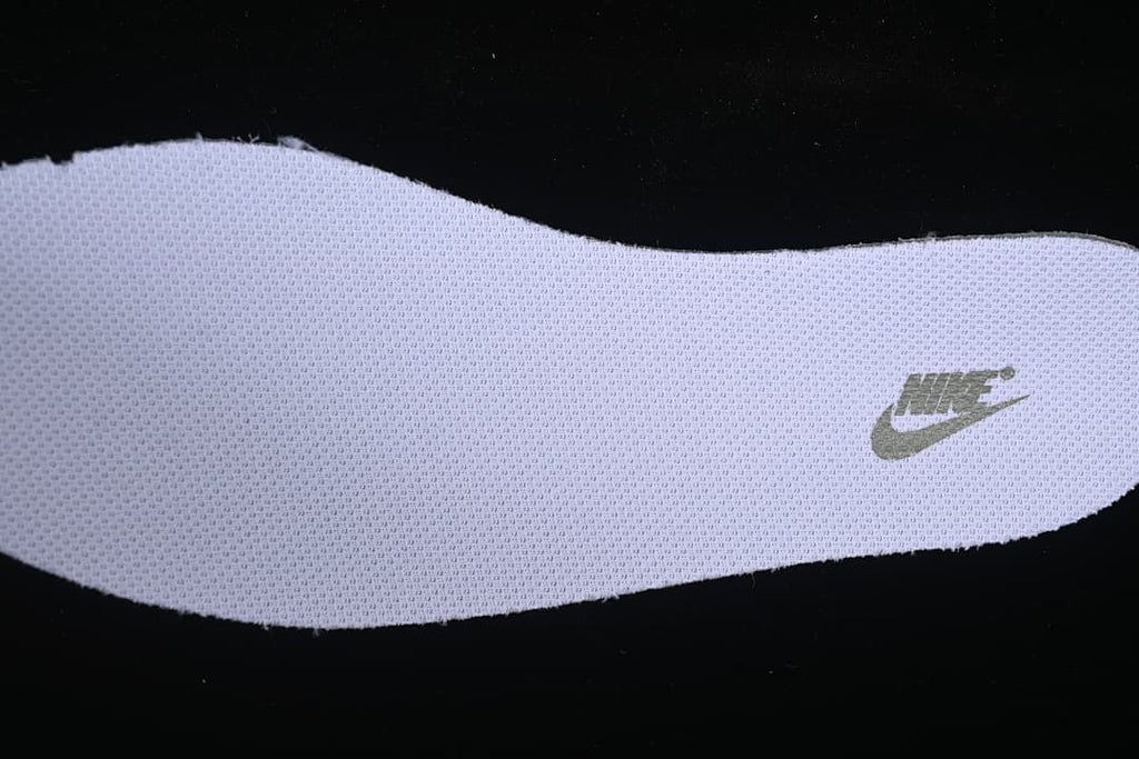 Close-up of the insole top with Nike branding