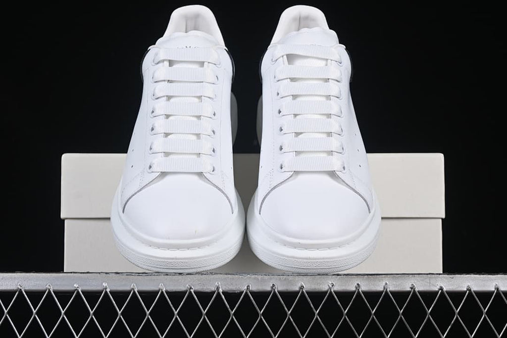 Front view of the pair resting on a shoebox