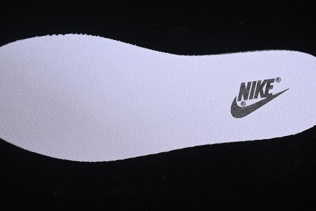 Close view of the branded insole