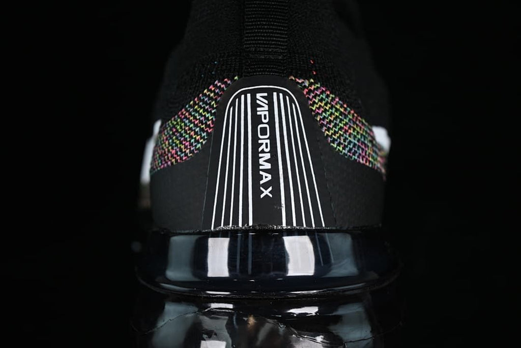 Rear view of the VaporMax heel and visible air-cushion sole