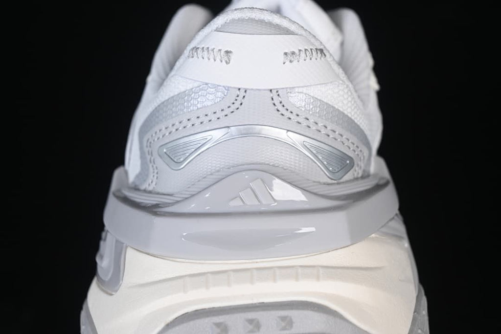 Rear view highlighting the layered heel and midsole details