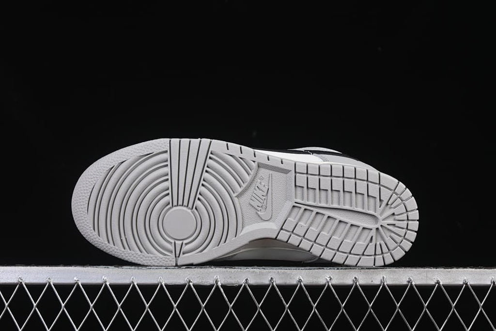 Underside view showing the patterned outsole