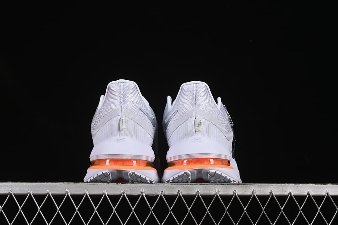 Rear view of both shoes