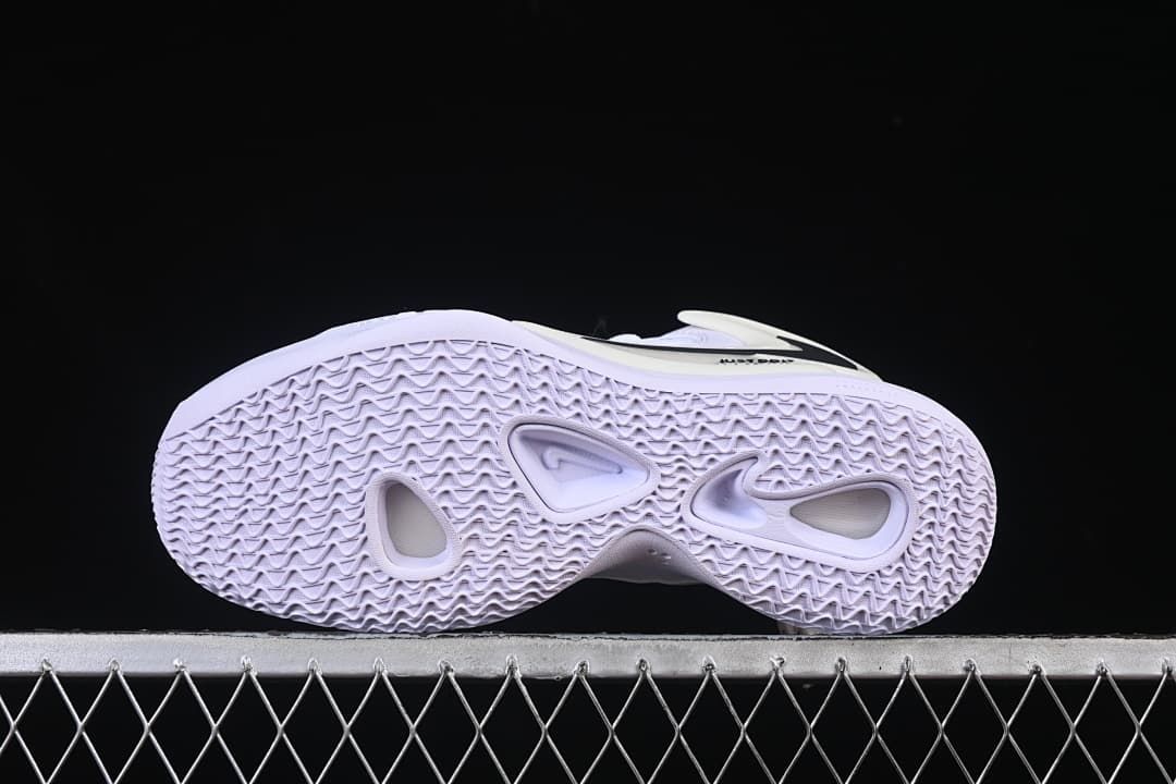 Underside view showing the patterned outsole.