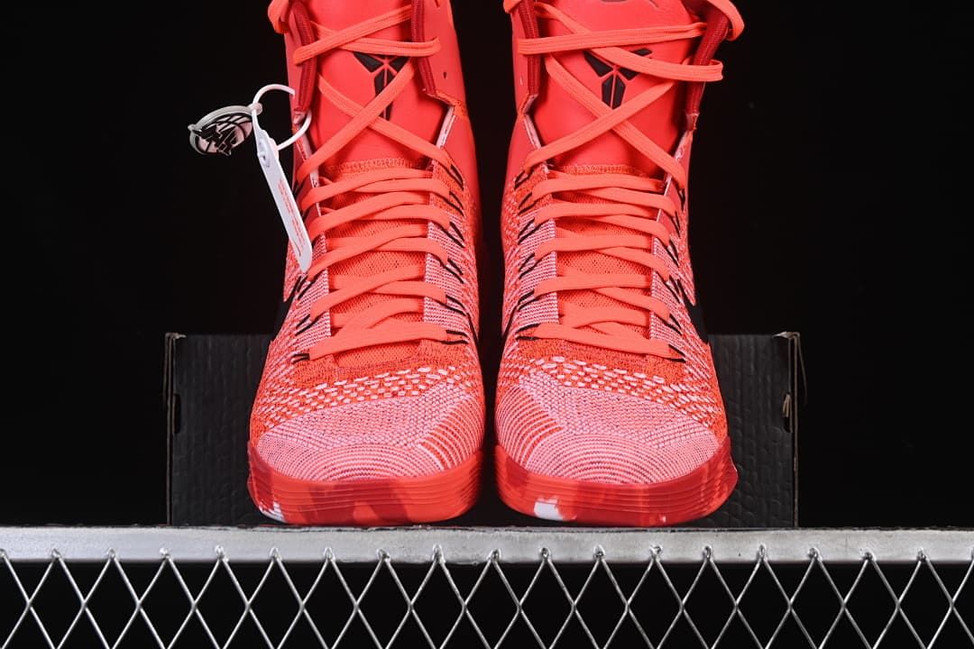 Front view of the pair showing the high-top lace-up design