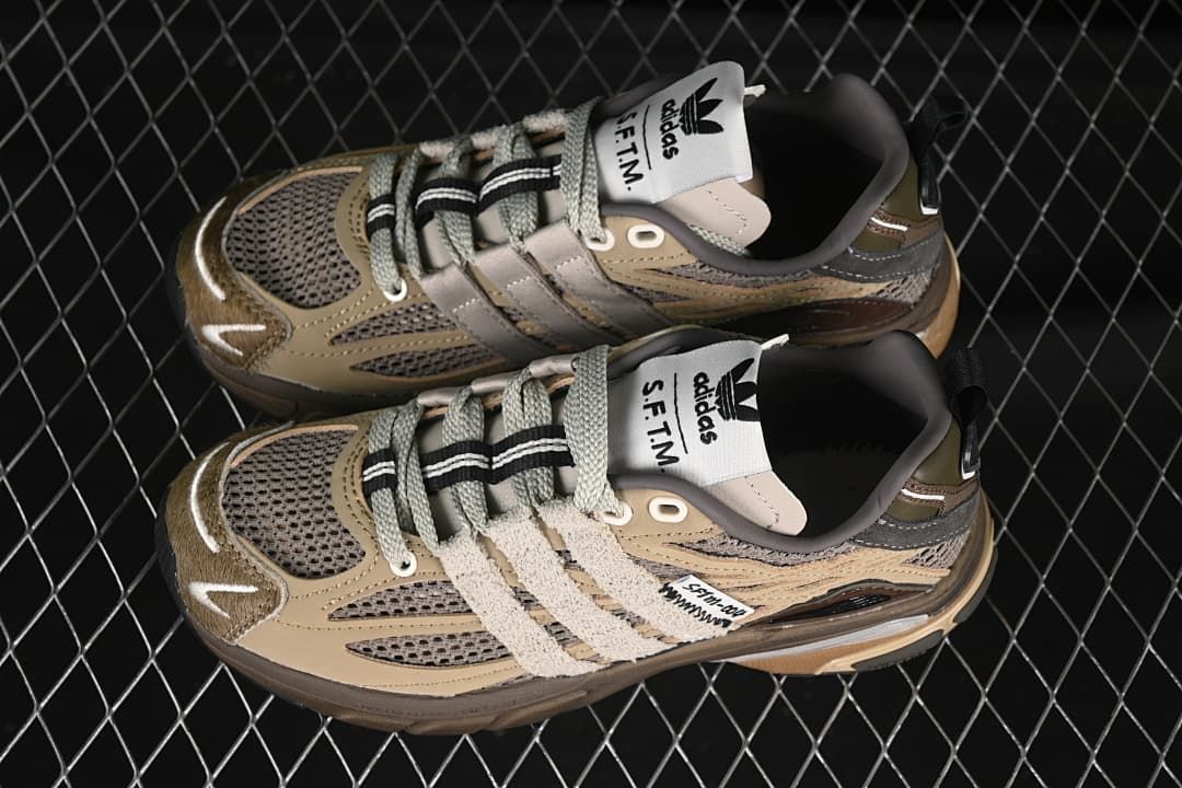 Pair of Adistar Cushion sneakers viewed from above