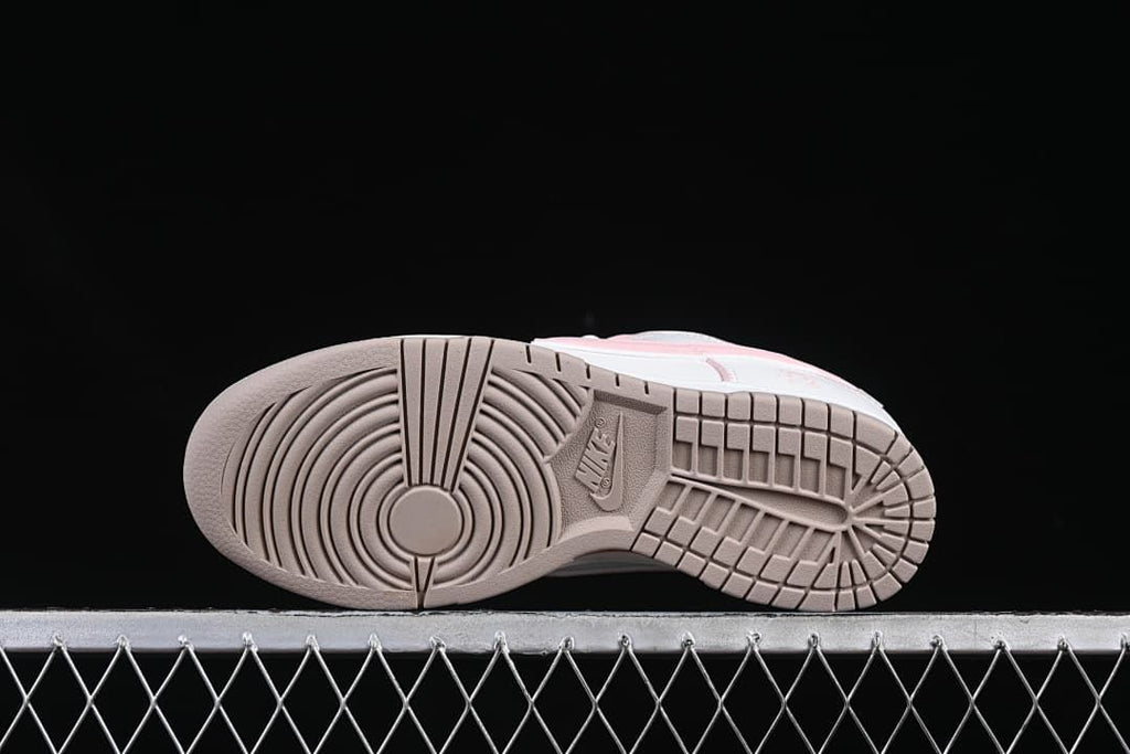 Underside view showing the patterned outsole