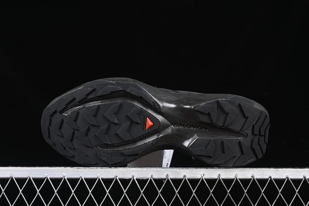 Underside view showing the outsole tread pattern