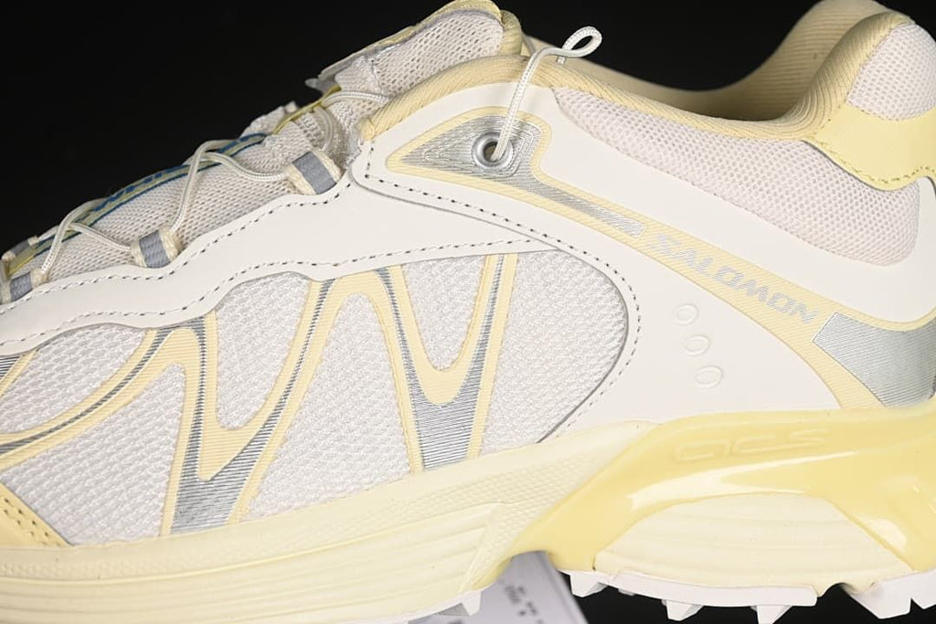 Close-up of Salomon XT-Whisper side panels and upper