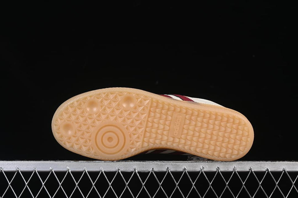 Underside view showing the gum-colored outsole tread.