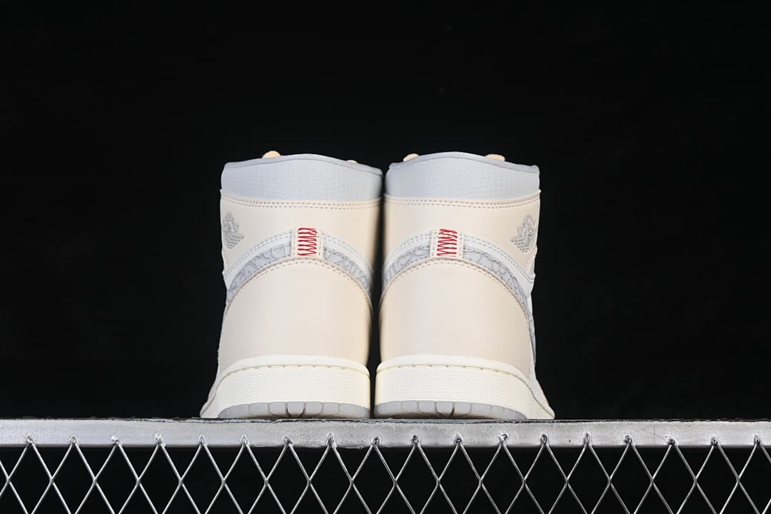 Rear view of the pair showing ankle panels and heel details