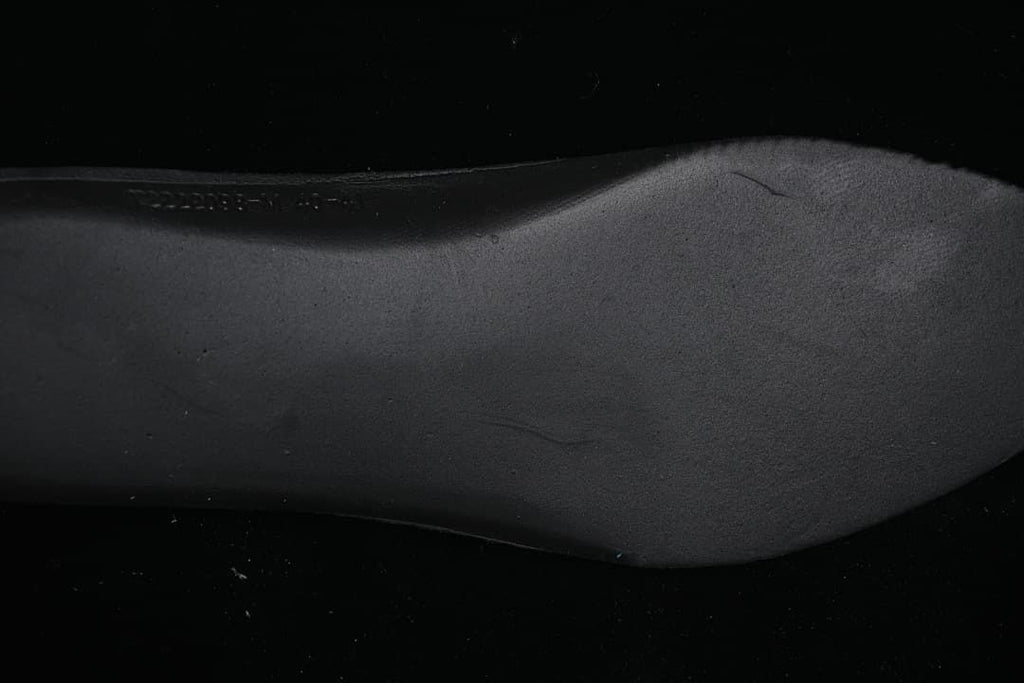 Close-up of the sneaker outsole surface.