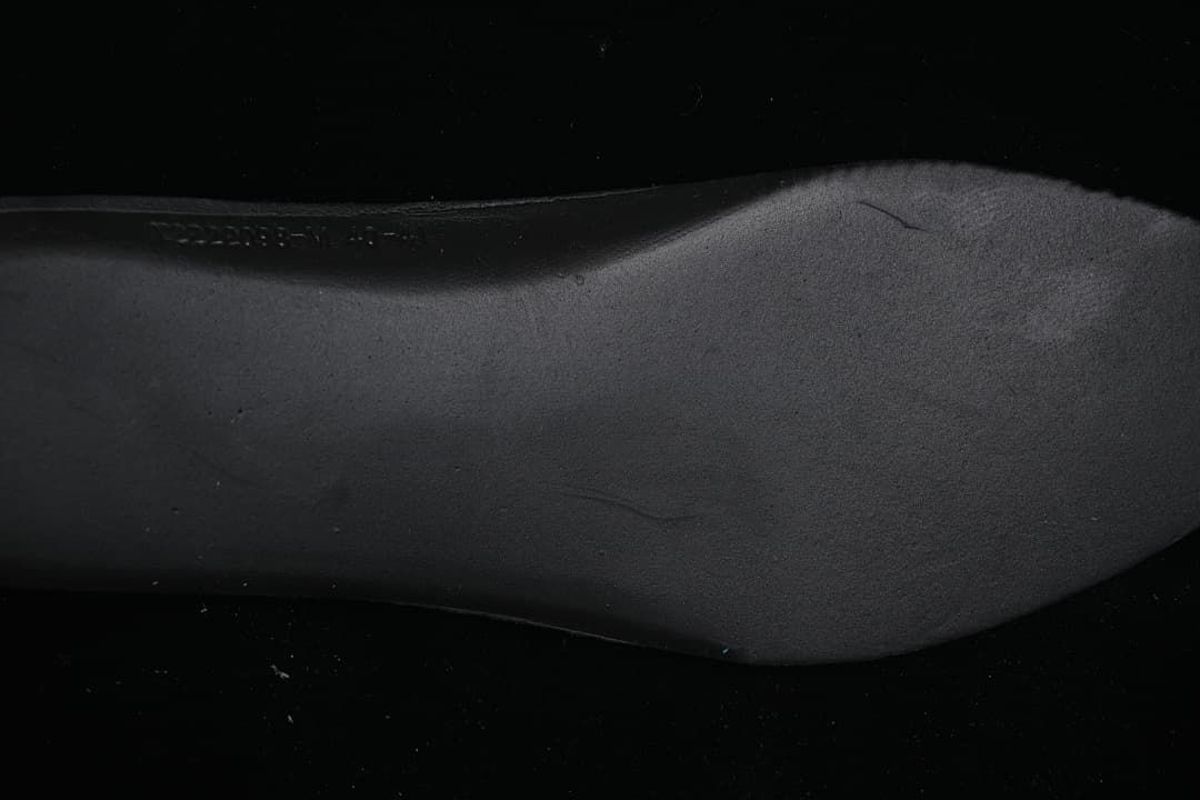 Close-up of the sneaker outsole surface.