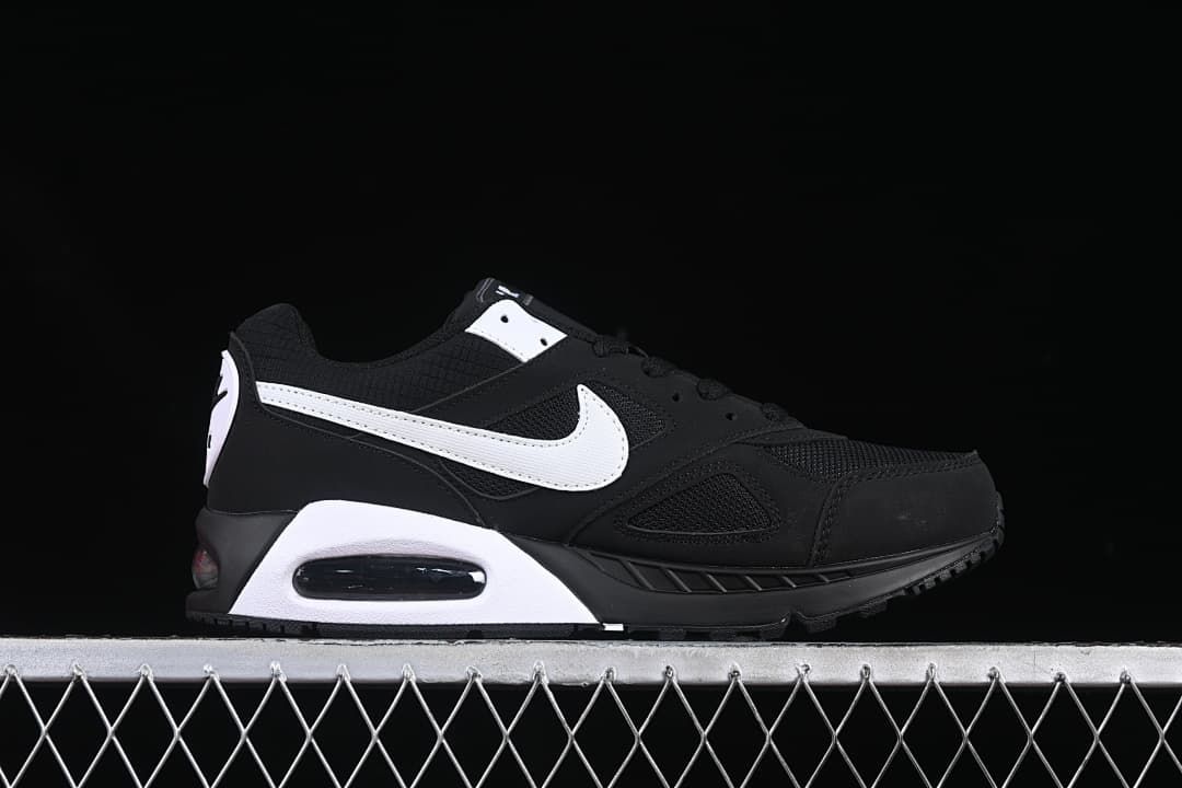 Side profile showing the white Swoosh and heel Air unit