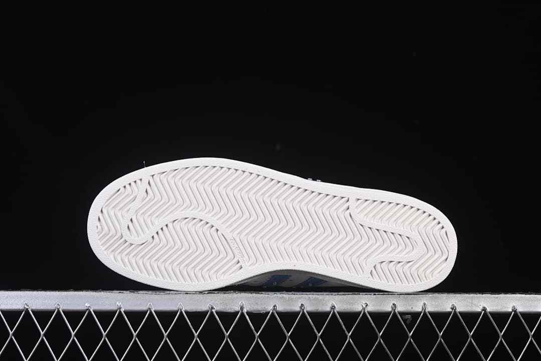 Underside view showing the patterned outsole.