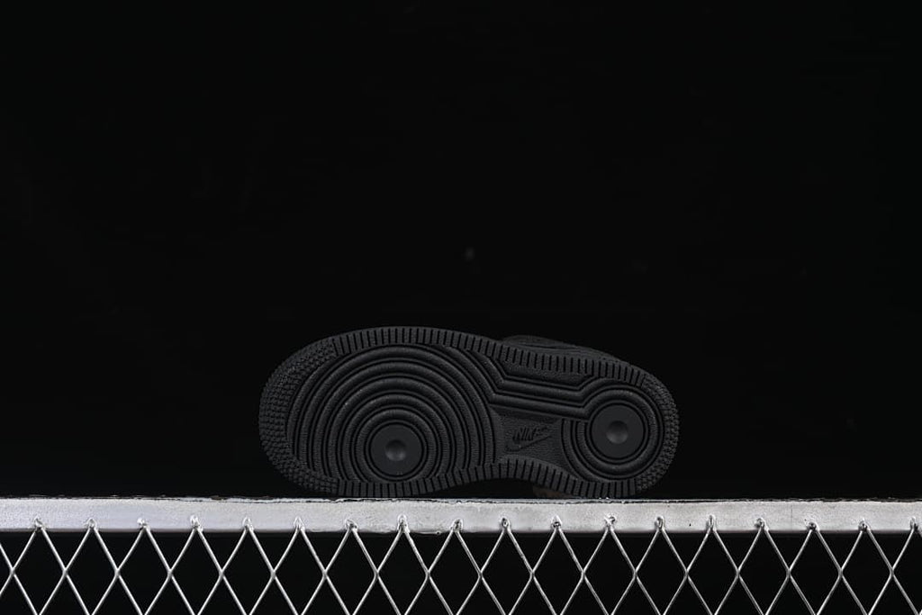 Underside showing the circular outsole tread pattern