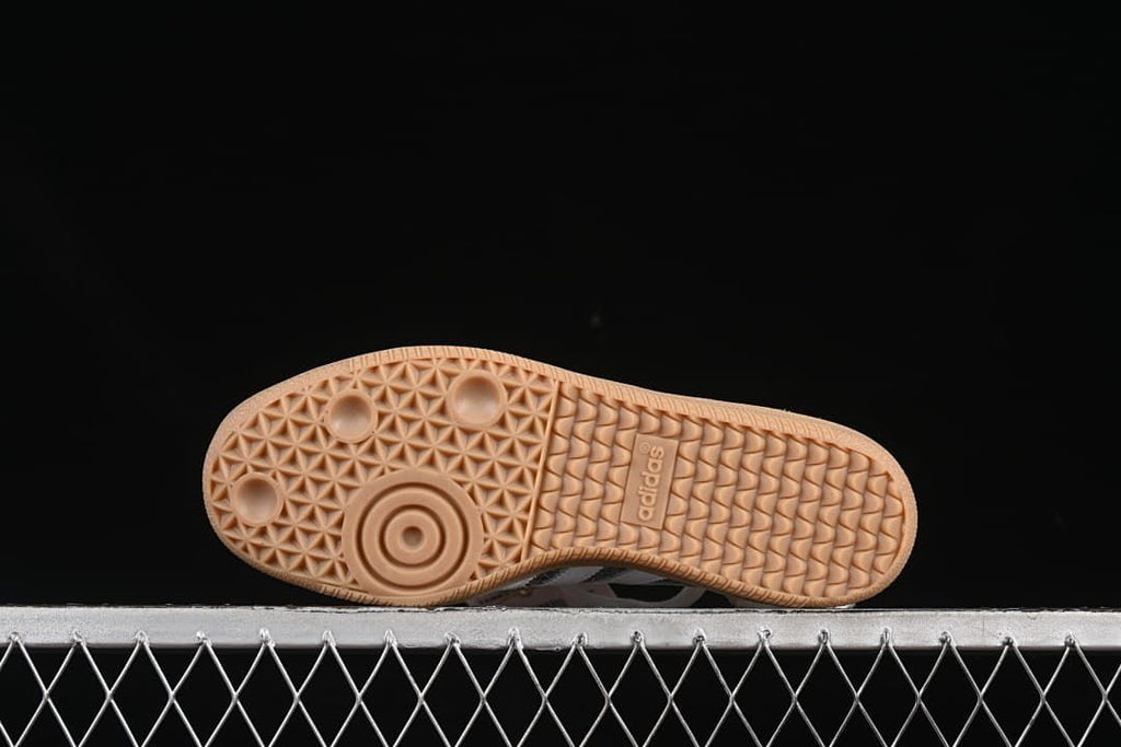 Underside showing the gum-colored outsole tread
