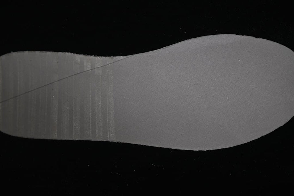Close-up of the sneaker's outsole